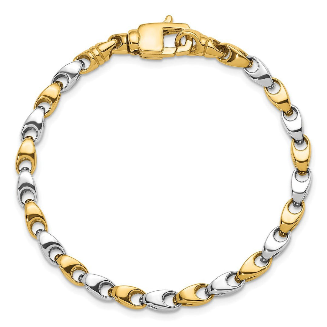 Gold 4.75mm Fancy Bracelet, 8