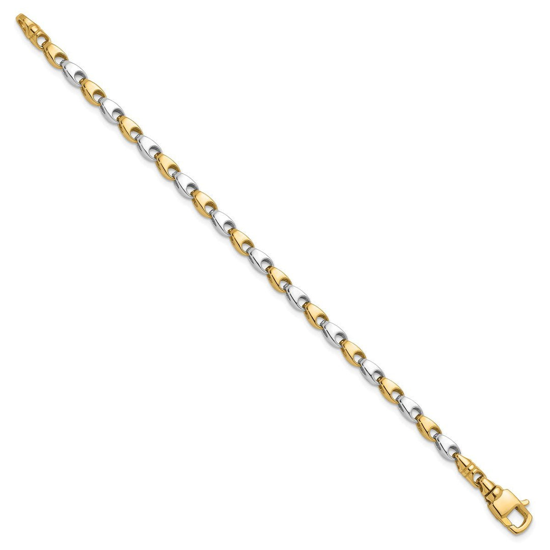 Gold 4.75mm Fancy Bracelet, 8