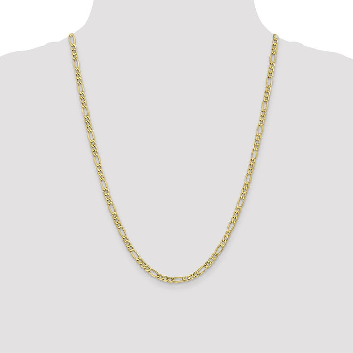 Gold 4.75mm Figaro Chain, 24" - Chain - Design Jewellers Edmonton