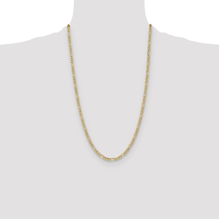 Gold 4.75mm Figaro Chain, 26" - Chain - Design Jewellers Edmonton