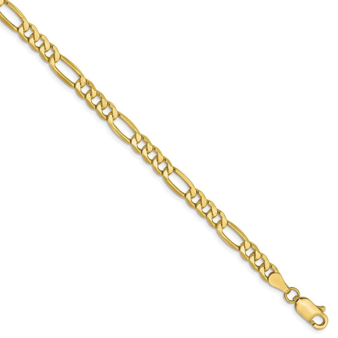 Gold 4.75mm Figaro Chain, 8"