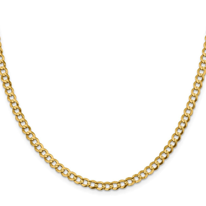 Gold 4.7mm Cuban Chain, 20" - Chain - Design Jewellers Edmonton