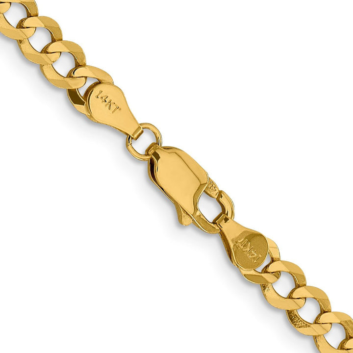 Gold 4.7mm Cuban Chain, 24" - Chain - Design Jewellers Edmonton