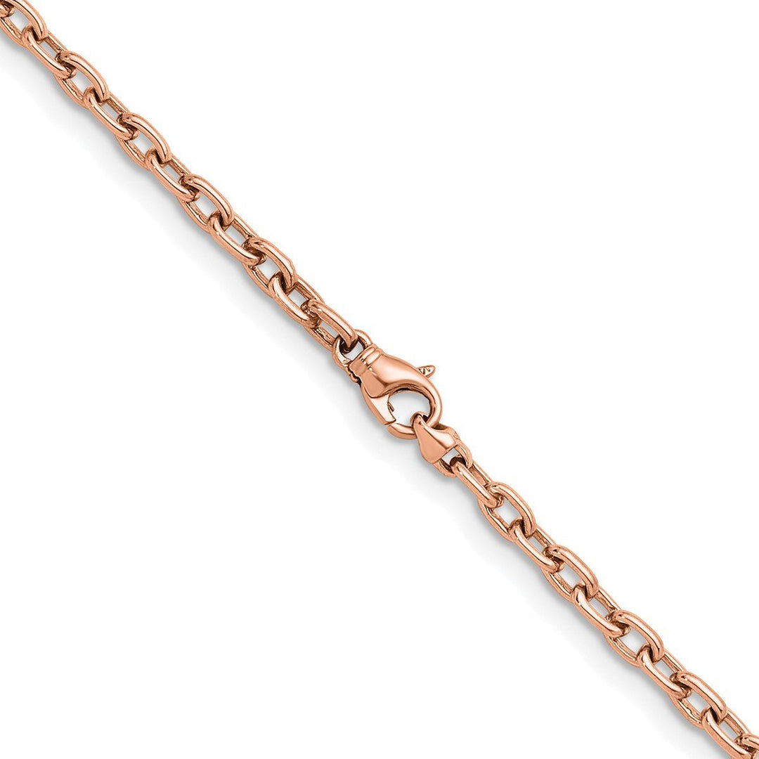 Gold 4.7mm Open Link Chain, 24