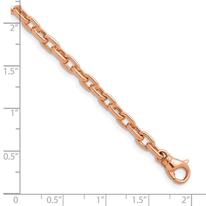Gold 4.7mm Open Link Chain, 24" - Chain - Design Jewellers Edmonton