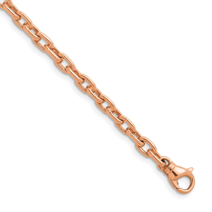 Gold 4.7mm Open Link Chain, 24" - Chain - Design Jewellers Edmonton