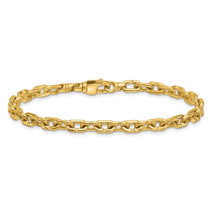 Gold 4.8mm Cable Bracelet, 7.75" - Bracelet - Design Jewellers Edmonton
