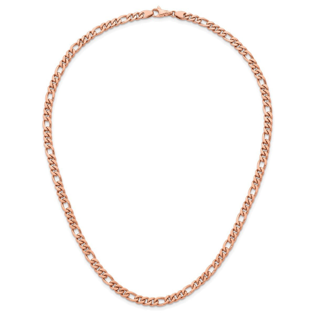 Gold 4.8mm Figaro Chain, 18