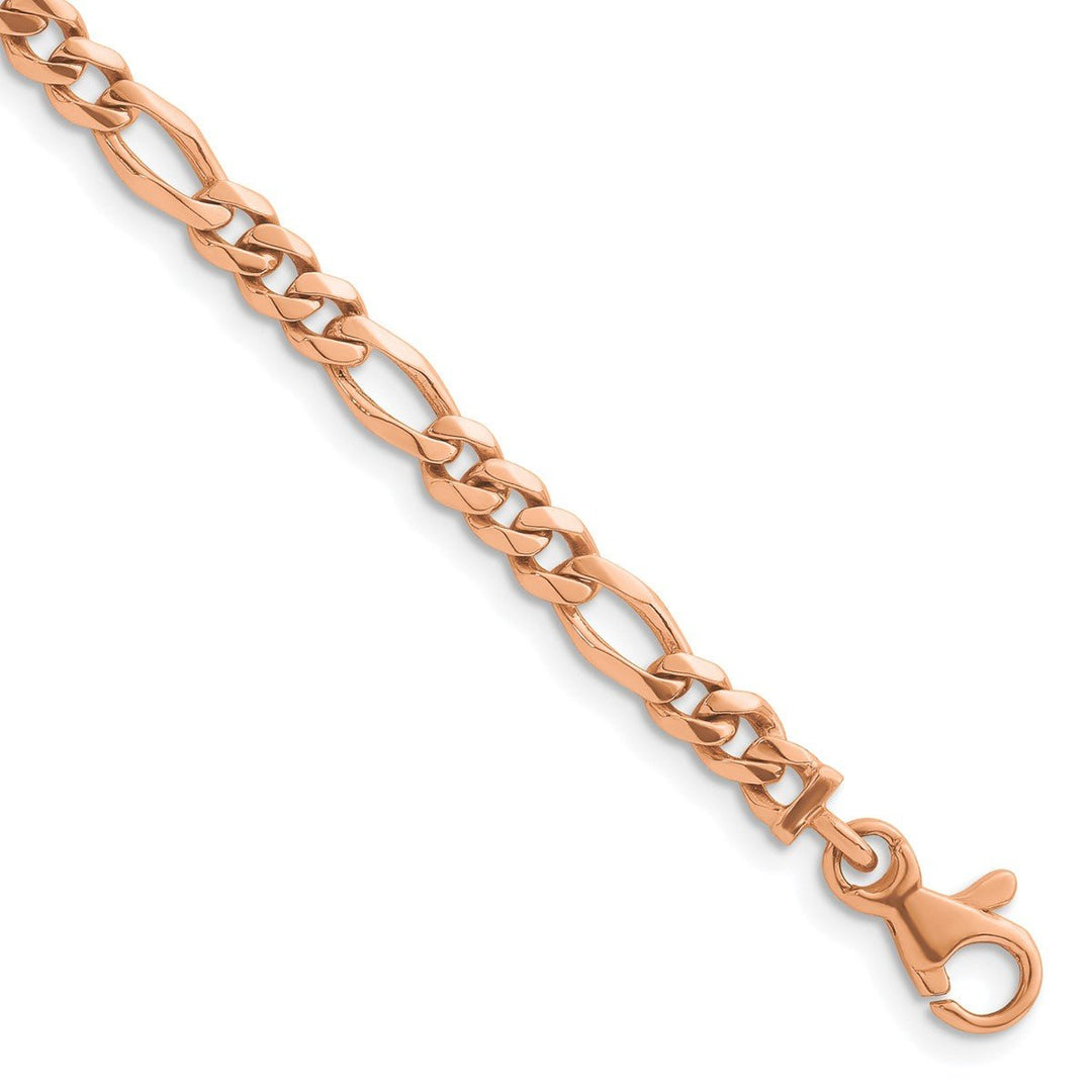 Gold 4.8mm Figaro Chain, 18"