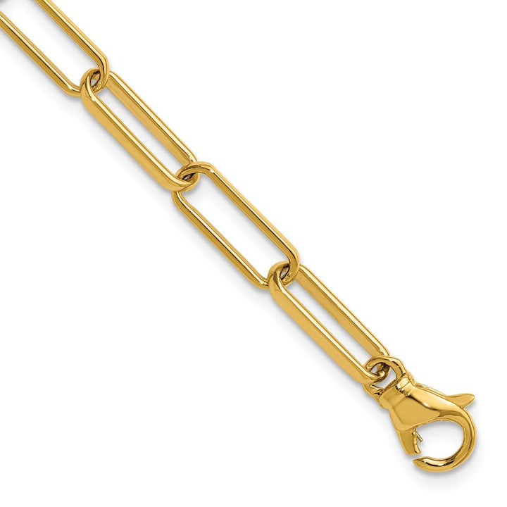 Gold 4.8mm Paperclip Chain, 8.5" - Chain - Design Jewellers Edmonton