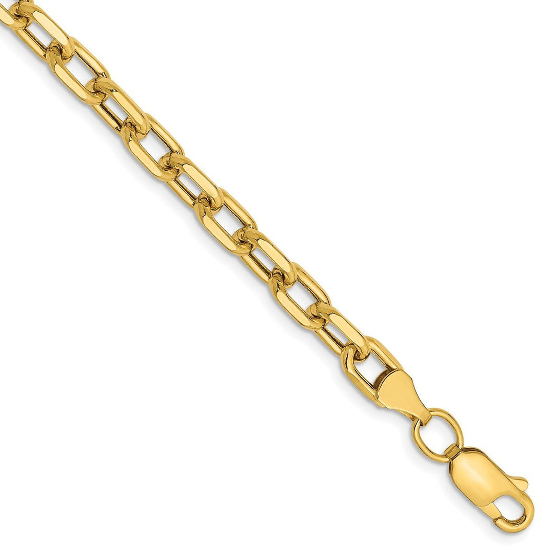Gold 4.9mm Cable Chain, 8"
