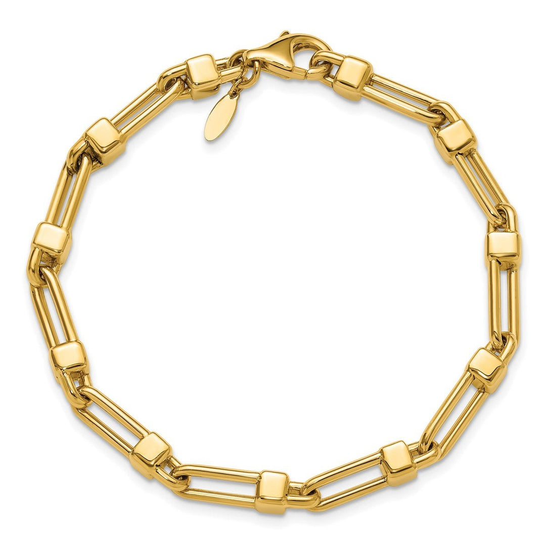 Gold 4.9mm Link, Other Bracelet, 7.5