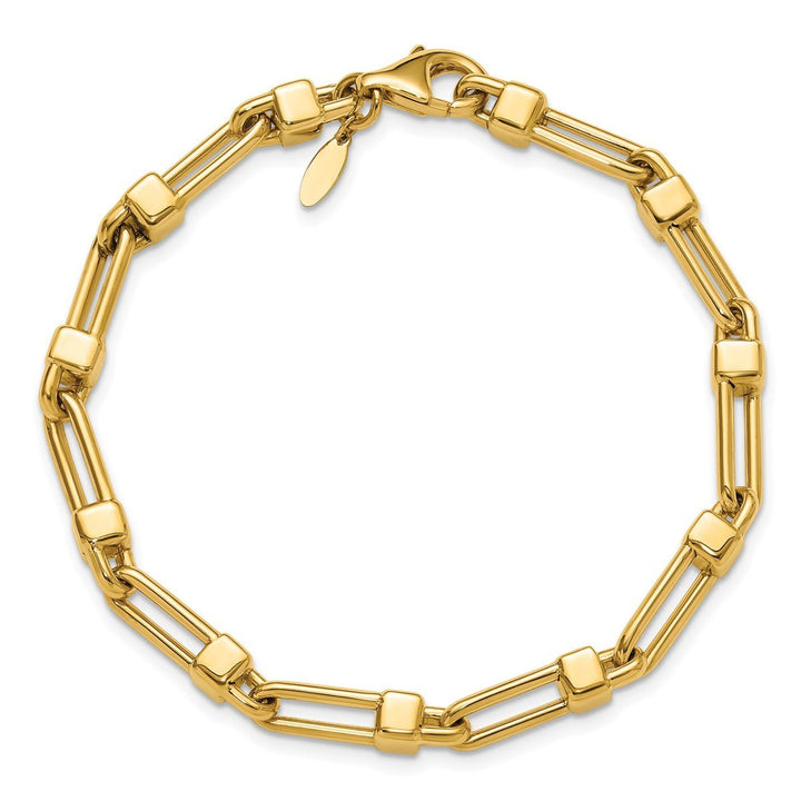Gold 4.9mm Link, Other Bracelet, 7.5" - Bracelet - Design Jewellers Edmonton