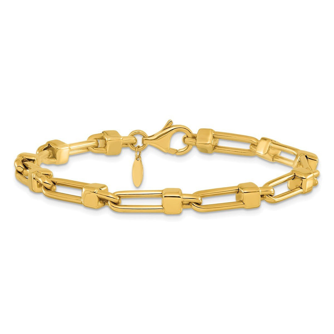 Gold 4.9mm Link, Other Bracelet, 7.5