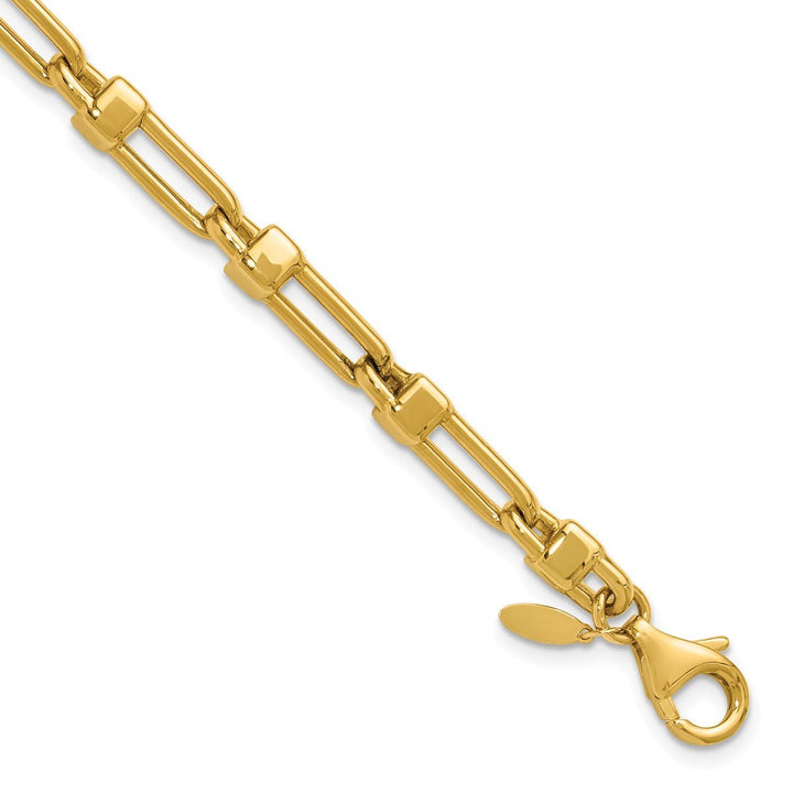 Gold 4.9mm Link, Other Bracelet, 7.5" - Bracelet - Design Jewellers Edmonton