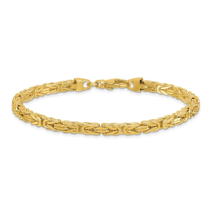Gold 4mm Byzantine Chain, 8.5" - Chain - Design Jewellers Edmonton