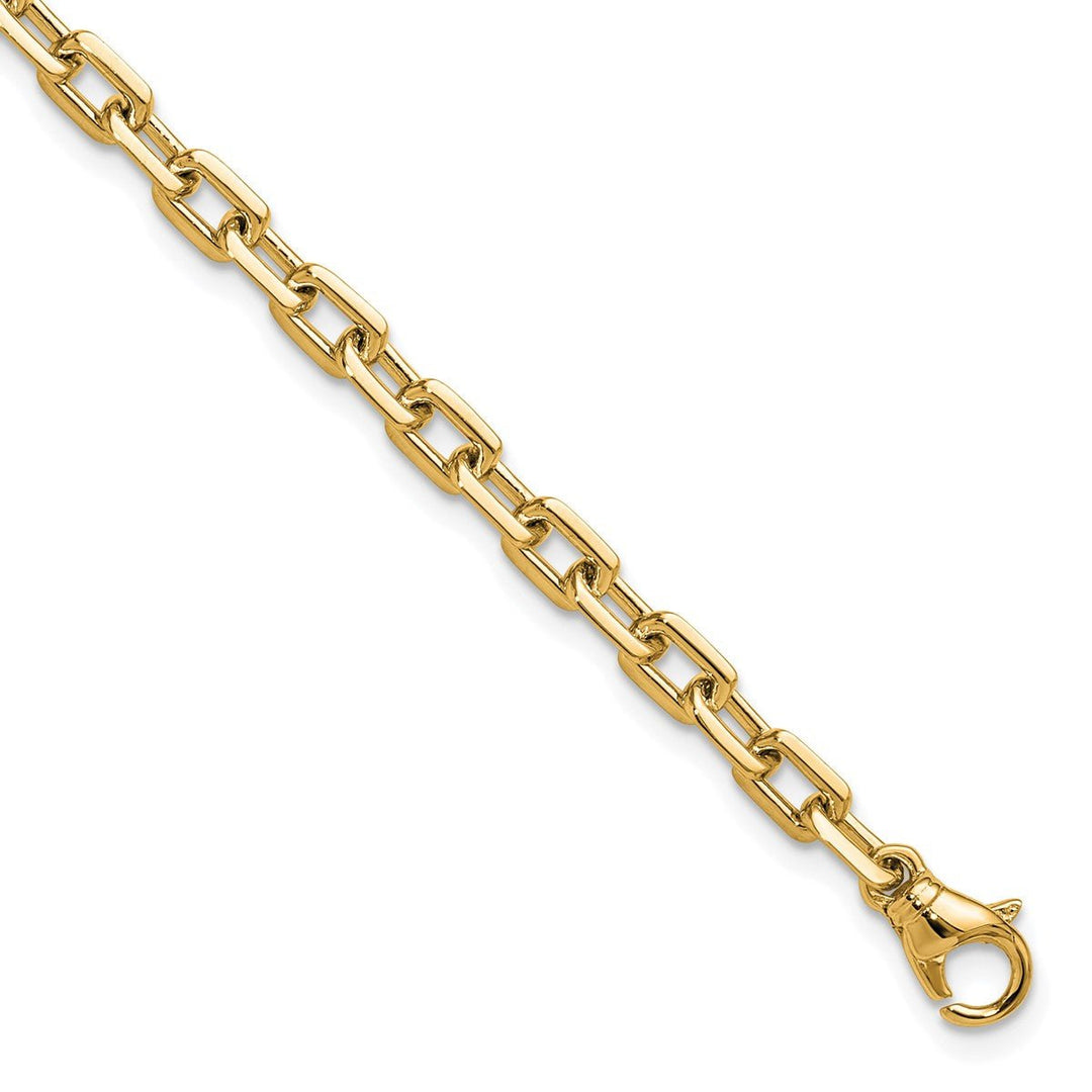 Gold 4mm Cable Chain, 7.5"