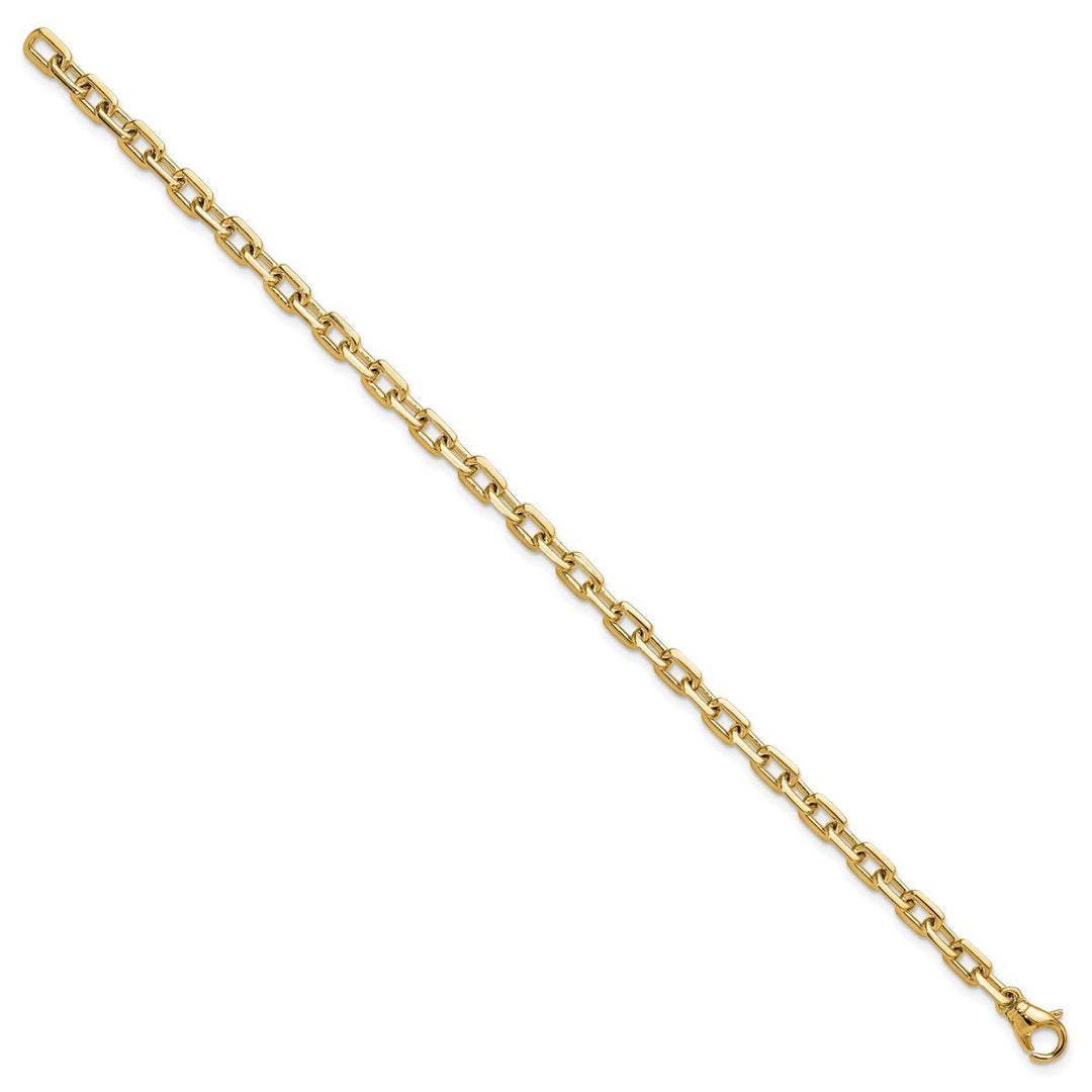 Gold 4mm Cable Chain, 7.5