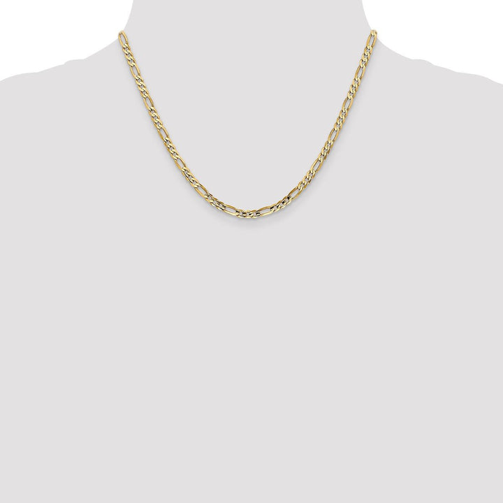 Gold 4mm Figaro Chain, 18" - Chain - Design Jewellers Edmonton