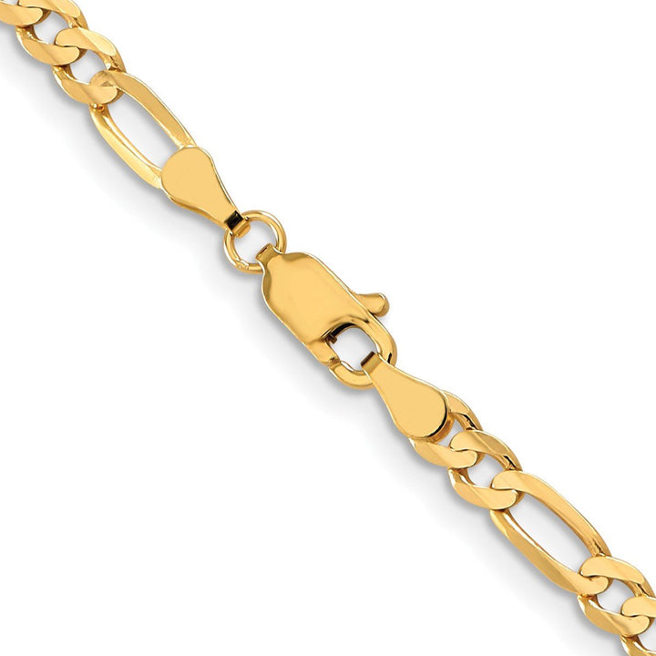 Gold 4mm Figaro Chain, 18" - Chain - Design Jewellers Edmonton
