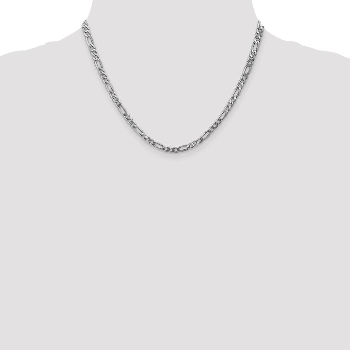 Gold 4mm Figaro Chain, 18" - Chain - Design Jewellers Edmonton