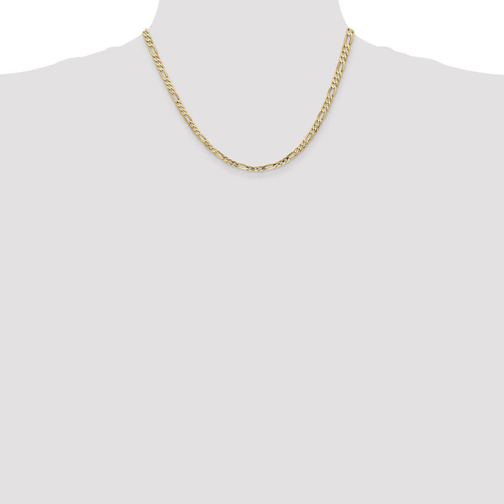 Gold 4mm Figaro Chain, 18" - Chain - Design Jewellers Edmonton