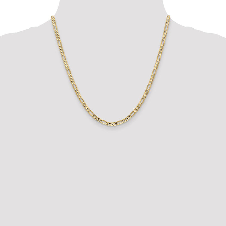 Gold 4mm Figaro Chain, 20" - Chain - Design Jewellers Edmonton