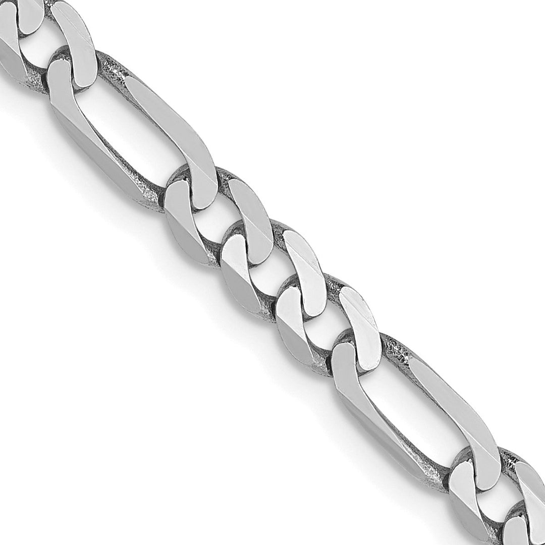 Gold 4mm Figaro Chain, 20