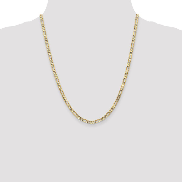 Gold 4mm Figaro Chain, 22" - Chain - Design Jewellers Edmonton