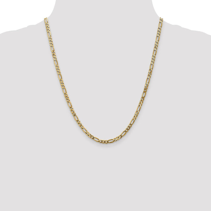 Gold 4mm Figaro Chain, 22" - Chain - Design Jewellers Edmonton