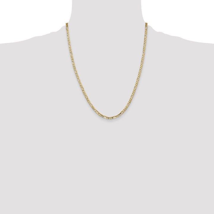 Gold 4mm Figaro Chain, 22" - Chain - Design Jewellers Edmonton