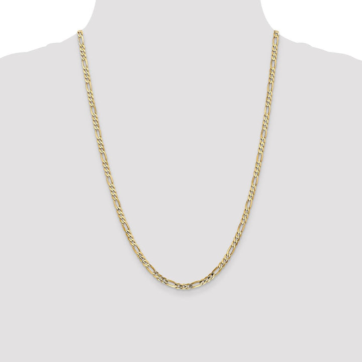 Gold 4mm Figaro Chain, 24" - Chain - Design Jewellers Edmonton