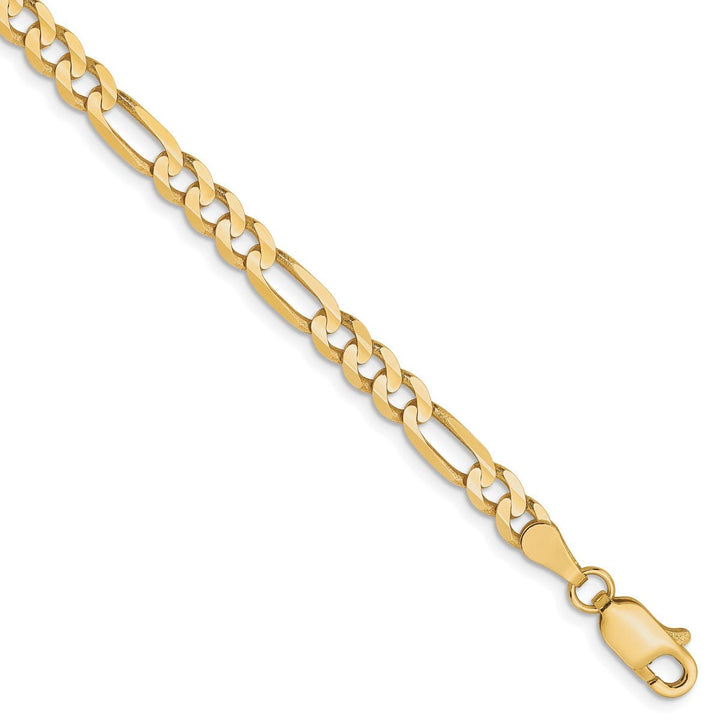 Gold 4mm Figaro Chain, 8" - Chain - Design Jewellers Edmonton
