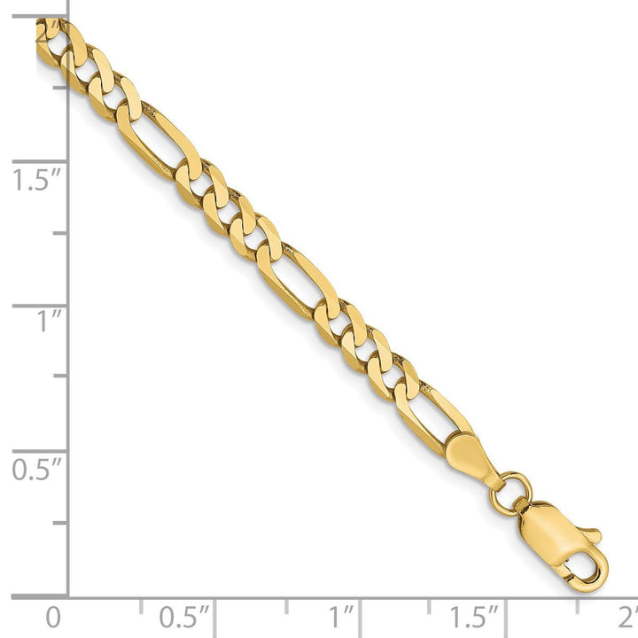 Gold 4mm Figaro Chain, 8" - Chain - Design Jewellers Edmonton