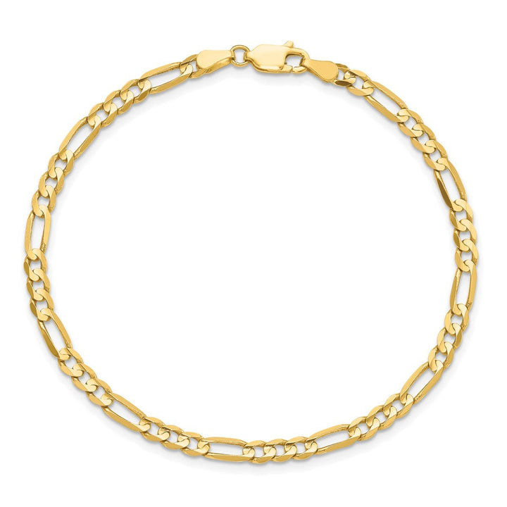 Gold 4mm Figaro Chain, 8" - Chain - Design Jewellers Edmonton