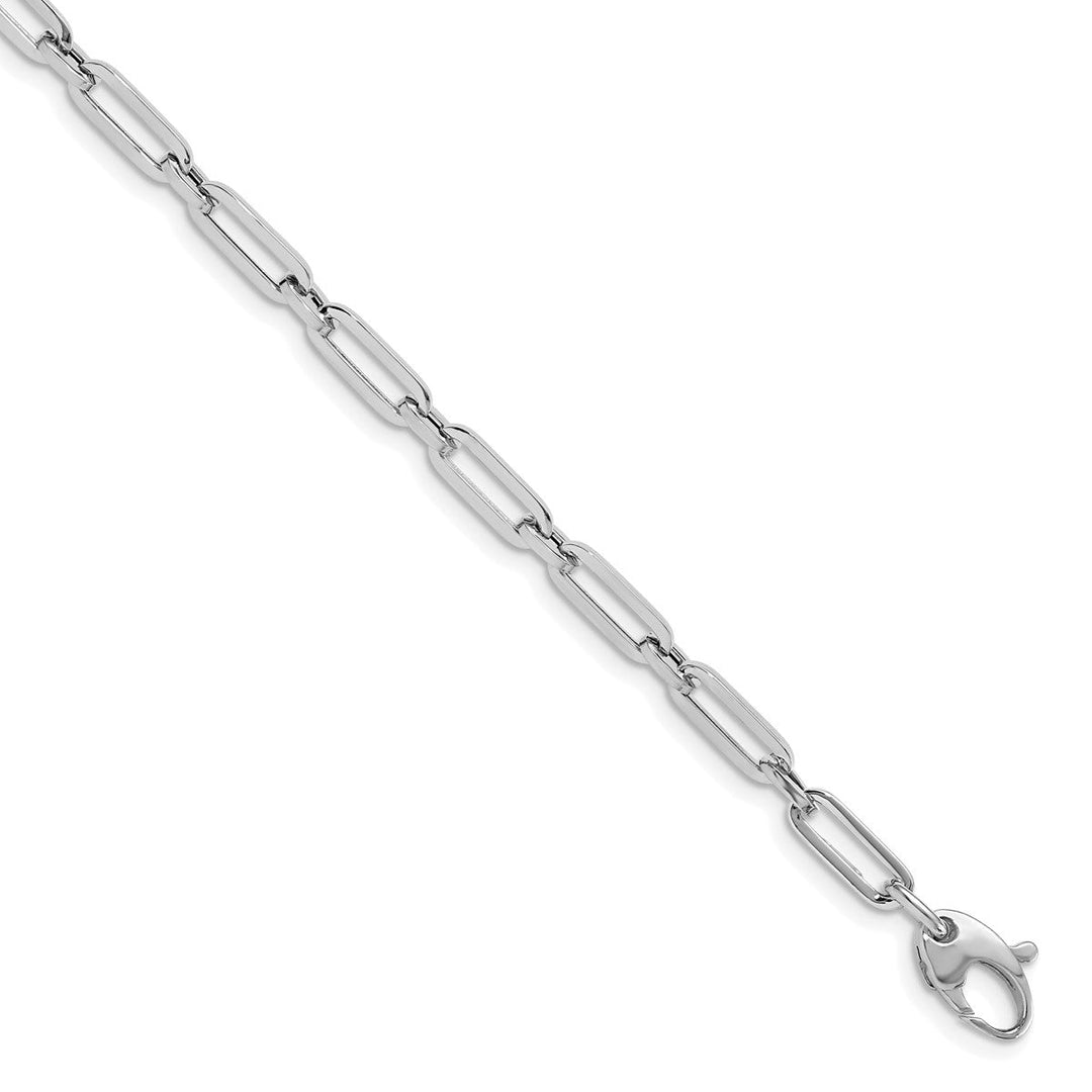 Gold 4mm Link, Other Bracelet, 7.5"