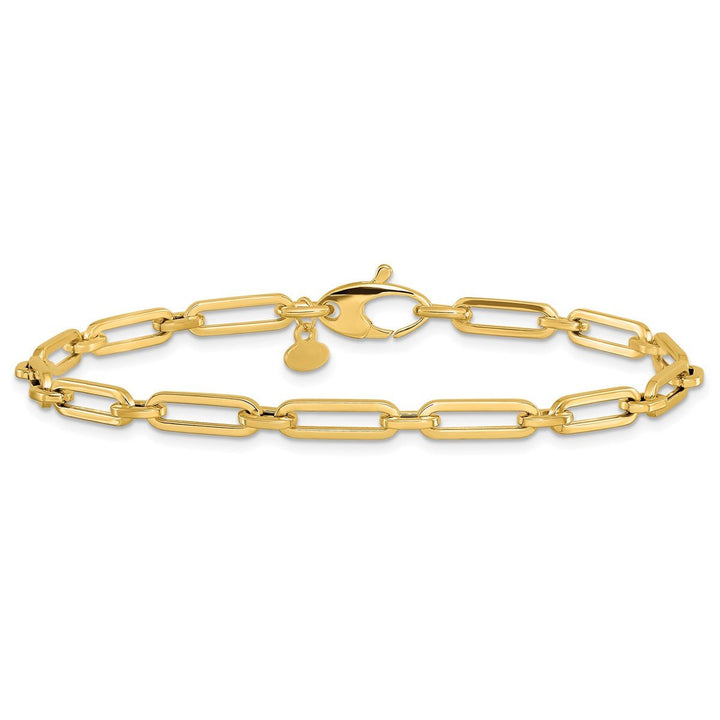 Gold 4mm Link, Other Bracelet, 8.5" - Bracelet - Design Jewellers Edmonton