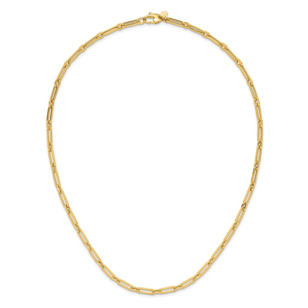 Gold 4mm Link, Other Necklace, 18