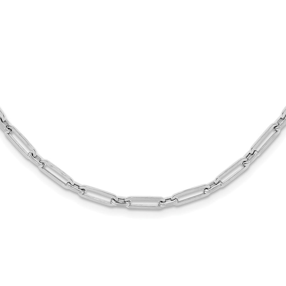 Gold 4mm Link, Other Necklace, 24"