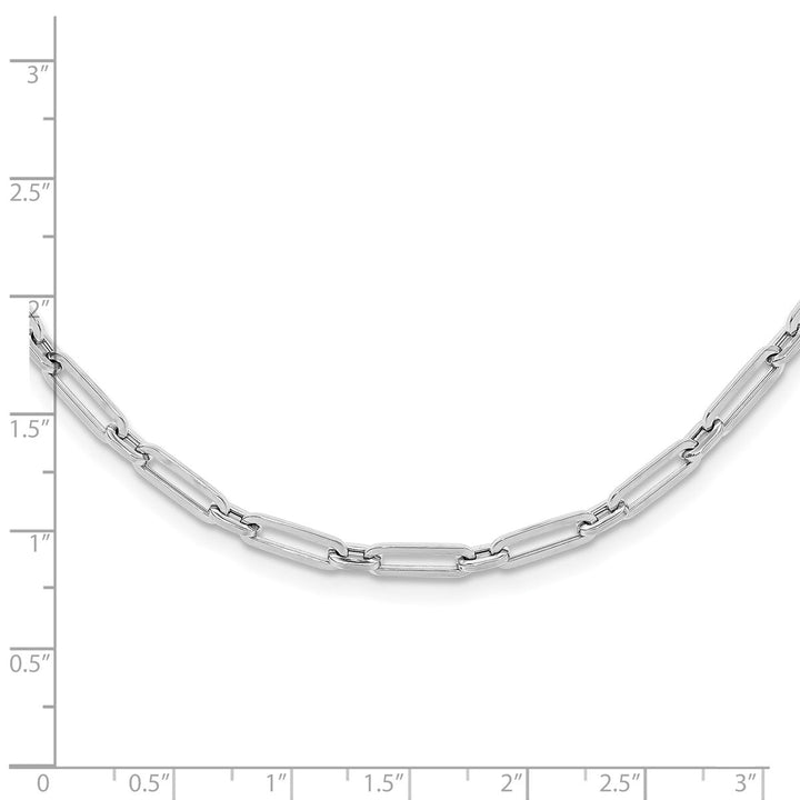Gold 4mm Link, Other Necklace, 24" - Necklace - Design Jewellers Edmonton
