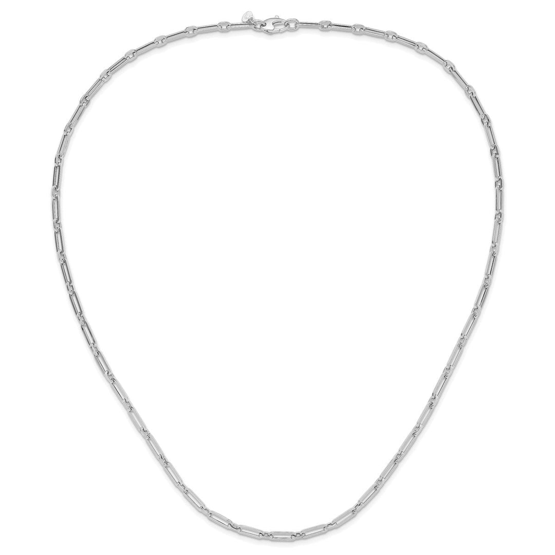 Gold 4mm Link, Other Necklace, 24