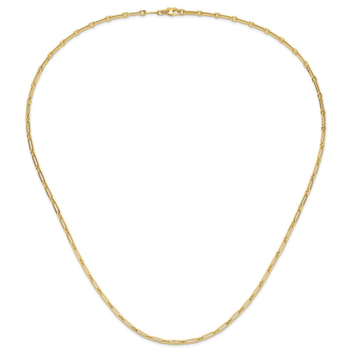 Gold 4mm Link, Other Necklace, 30" - Necklace - Design Jewellers Edmonton