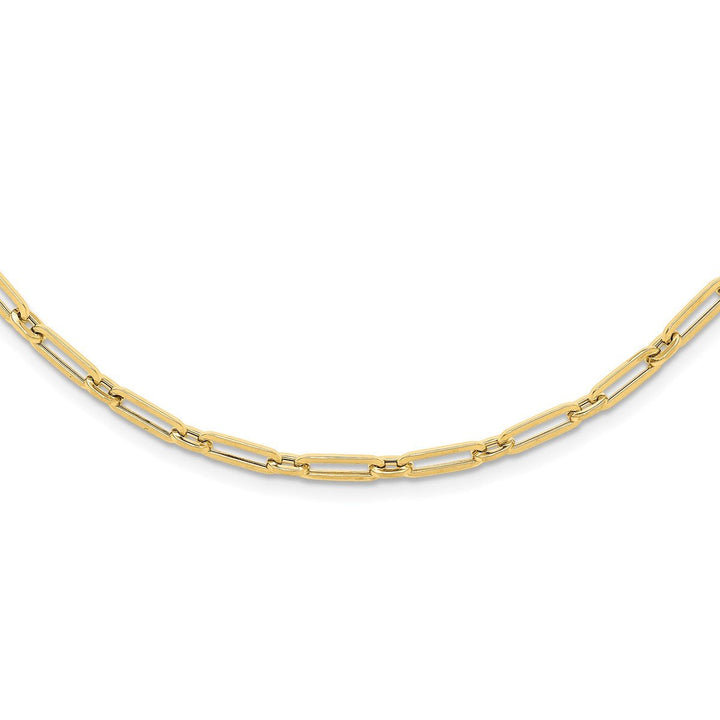 Gold 4mm Link, Other Necklace, 30" - Necklace - Design Jewellers Edmonton