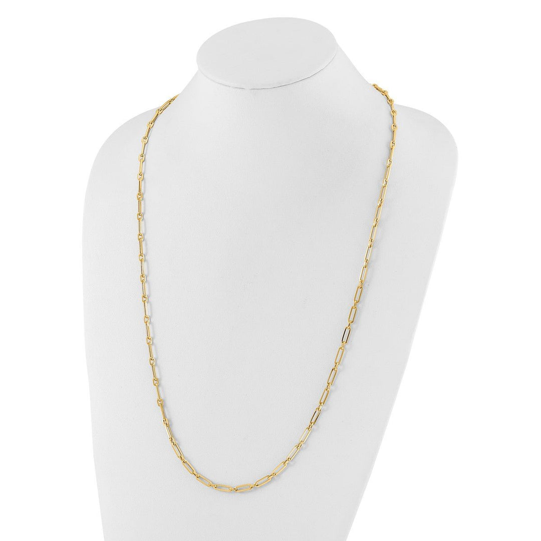 Gold 4mm Link, Other Necklace, 30