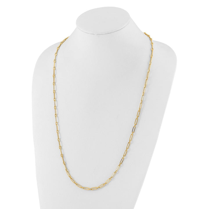 Gold 4mm Link, Other Necklace, 30" - Necklace - Design Jewellers Edmonton