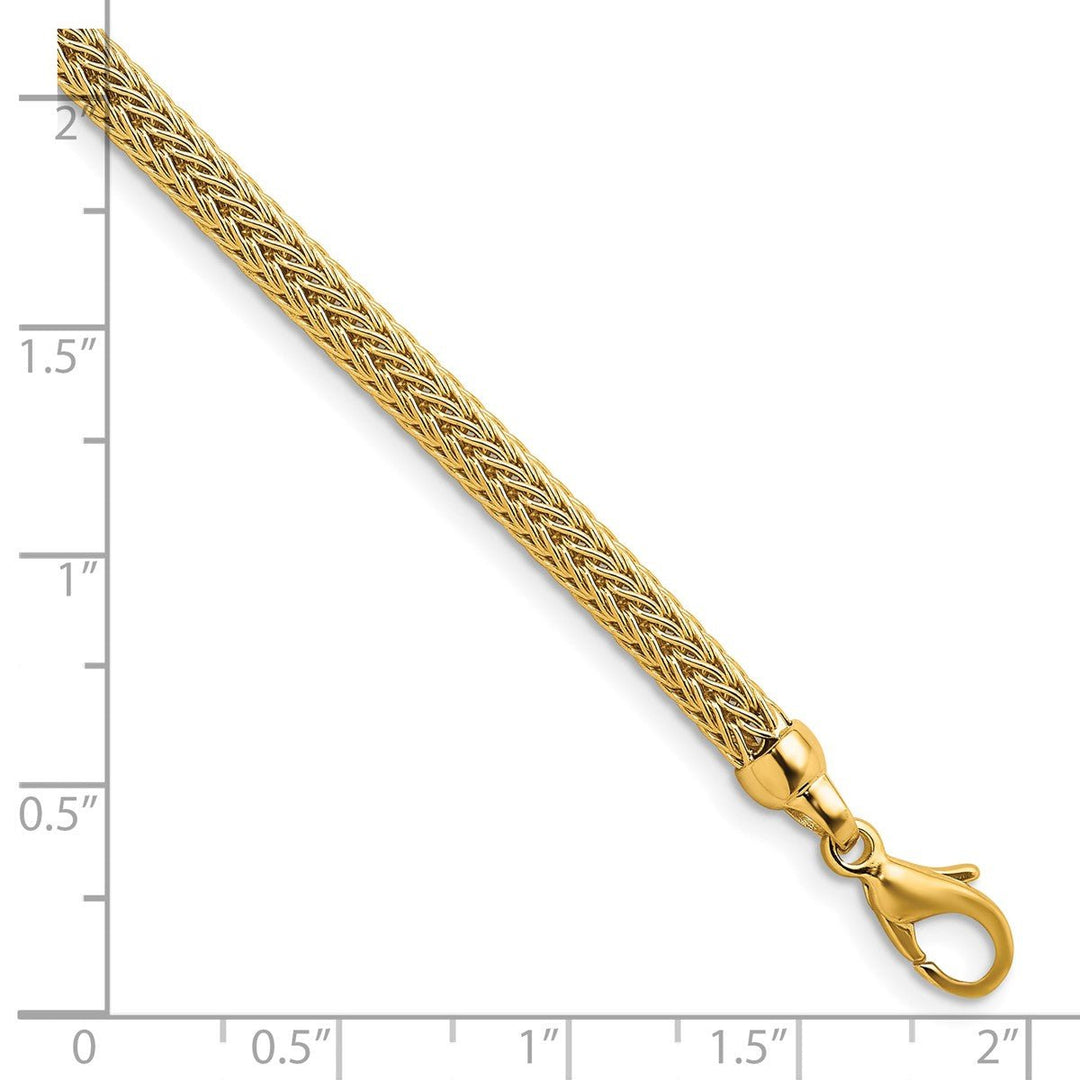 Gold 4mm Mesh Chain, 18
