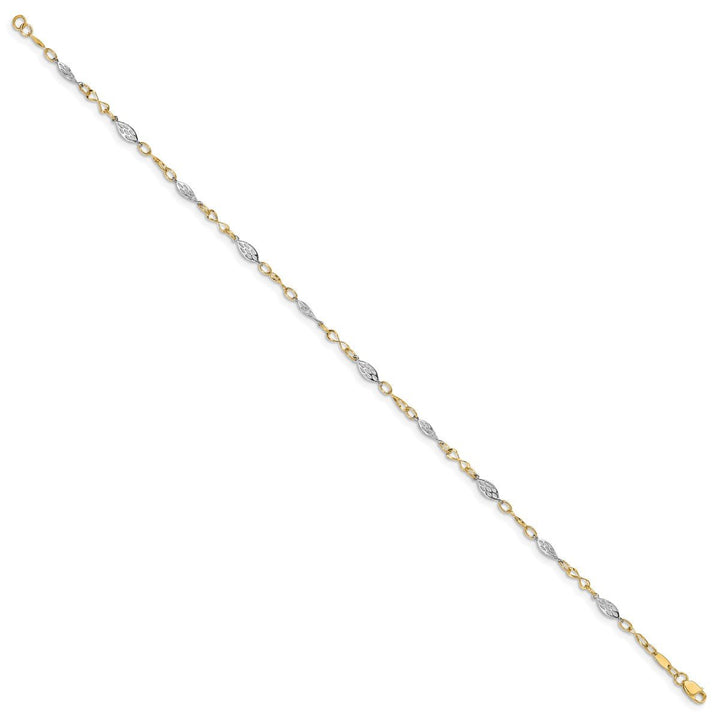 Gold 4mm Other Chains Anklet, 9" - Anklet - Design Jewellers Edmonton
