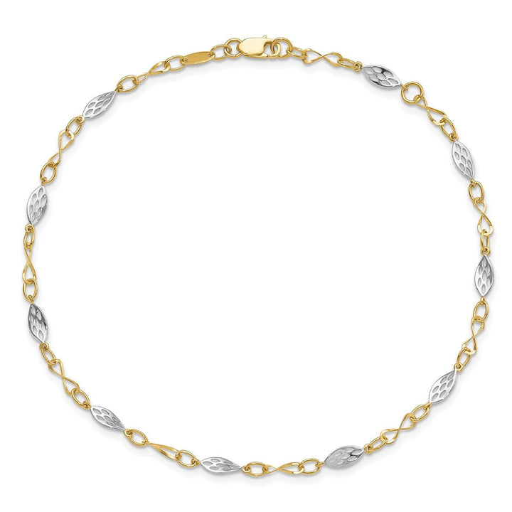 Gold 4mm Other Chains Anklet, 9" - Anklet - Design Jewellers Edmonton