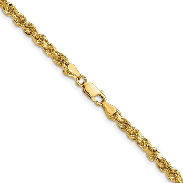 Gold 4mm Rope Chain, 16" - Chain - Design Jewellers Edmonton