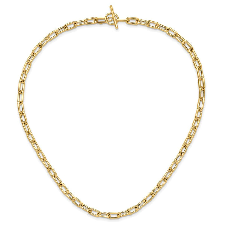 Gold 5.1mm Cable Necklace, 18" - Necklace - Design Jewellers Edmonton